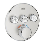 Grohe Grohtherm  Smart Control Üç Valfli Akış Kontrollü, Ankastre Termostatik Duş Bataryası - 29121DC0