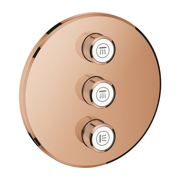 Grohe Grohtherm  Smart Control Üç Valfli Akış Kontrollü Kumanda - 29122DA0