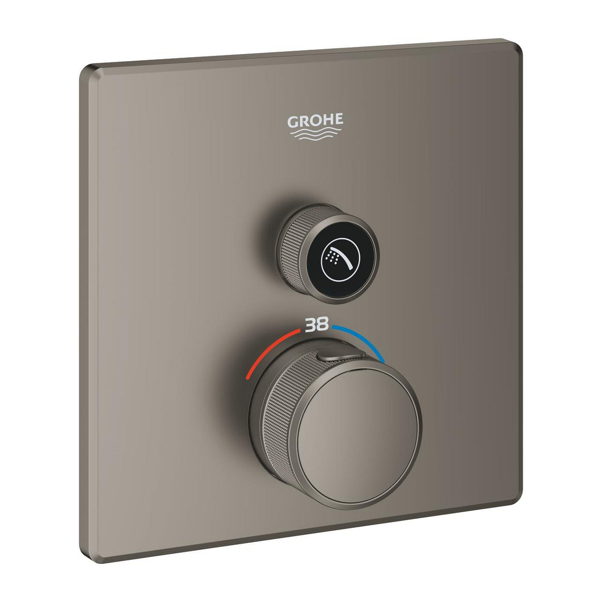Grohe Grohtherm  Smart Control Tek Valfli Akış Kontrollü, Ankastre Termostatik Duş Bataryası - 29123MG0