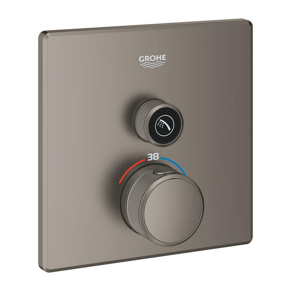 Grohe Grohtherm  Smart Control Tek Valfli Akış Kontrollü, Ankastre Termostatik Duş Bataryası - 29123MG0