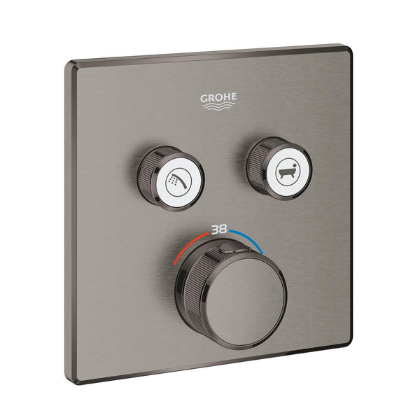 Grohe Grohtherm  Smart Control Çift Valfli Akış Kontrollü, Ankastre Termostatik Duş Bataryası - 29124AL0