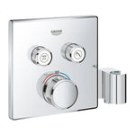 Grohe Grohtherm  Smart Control Çift Valfli Akış Kontrollü, Ankastre Termostatik Duş Bataryası, Entegre Duş Kolu Ile - 29125000