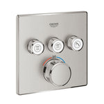 Grohe Grohtherm  Smart Control Üç Valfli Akış Kontrollü, Ankastre Termostatik Duş Bataryası - 29126DC0