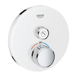 Grohe Grohtherm  Smart Control Tek Valfli Akış Kontrollü, Ankastre Termostatik Duş Bataryası - 29150LS0