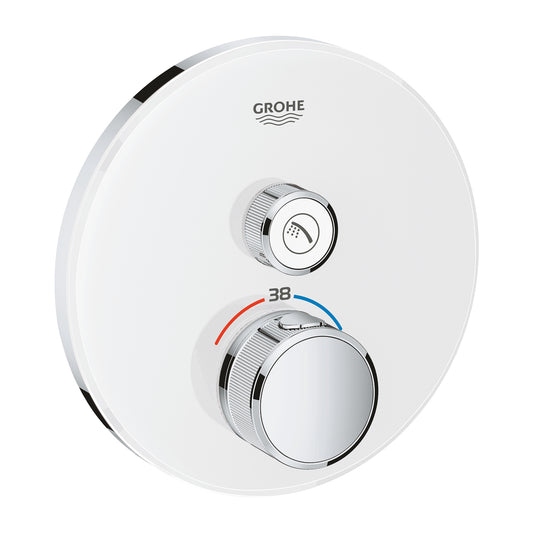 Grohe Grohtherm  Smart Control Tek Valfli Akış Kontrollü, Ankastre Termostatik Duş Bataryası - 29150LS0