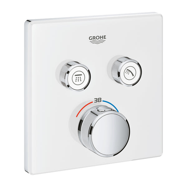 Grohe Grohtherm  Smart Control Çift Valfli Akış Kontrollü, Ankastre Termostatik Duş Bataryası - 29156LS0