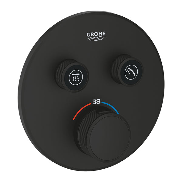 Grohe Grohtherm  Smart Control Çift Valfli Akış Kontrollü, Ankastre Termostatik Duş Bataryası - 29507KF0