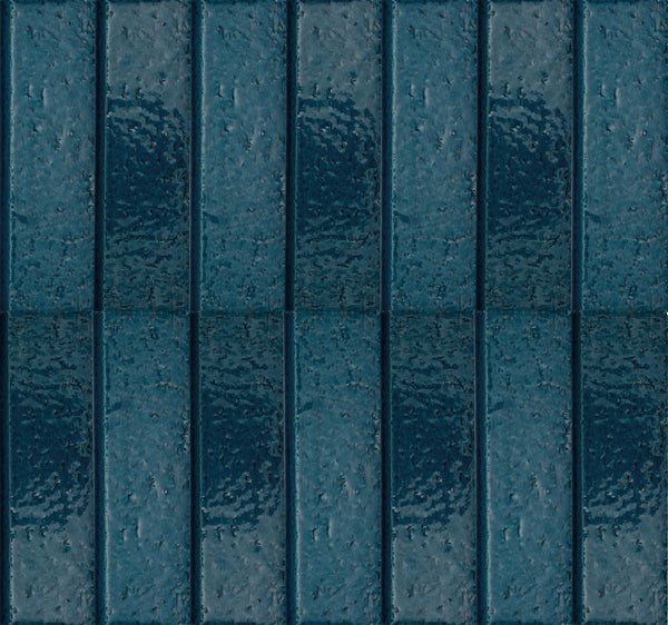 Art Mosaic Ocean Turquise 6,5x21,5 El Yapımı Terracotta Seramik