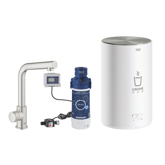 Mitigeur Grohe Red Mono et chauffe-eau taille M - 30339DC1