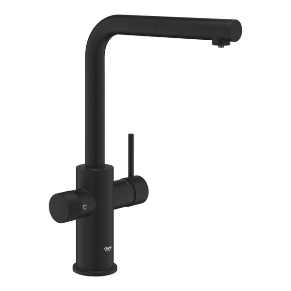 Grohe G R O H E  Blue  Pure  Minta Filter Faucet With  Pull- Out Spout - 30590KF0