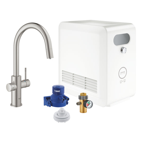 Grohe G R O H E  Blue  Professional C-Spout Kit With  Pull- Out Spout - 31325DC2