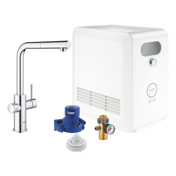 Grohe G R O H E  Blue  Professional L-Spout Kit With Pull-Out Mousseur - 31326002