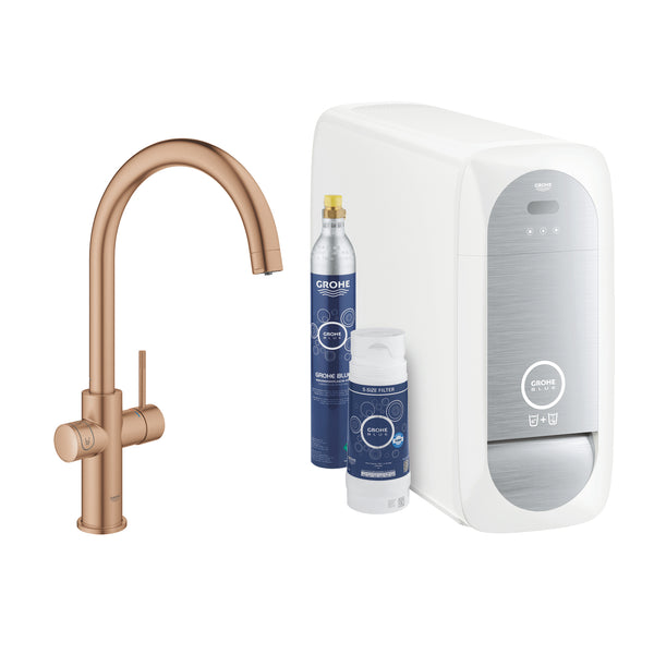 Grohe G R O H E  Blue  Home C-Çıkış Uçlu Başlangıç Kiti - 31455DL1