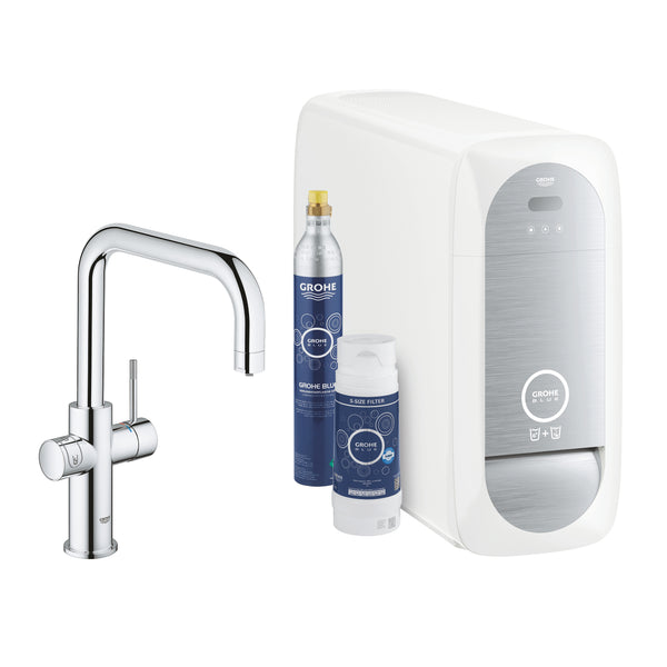 Grohe G R O H E  Blue  Home U-Çıkış Uçlu Başlangıç Kiti - 31456001