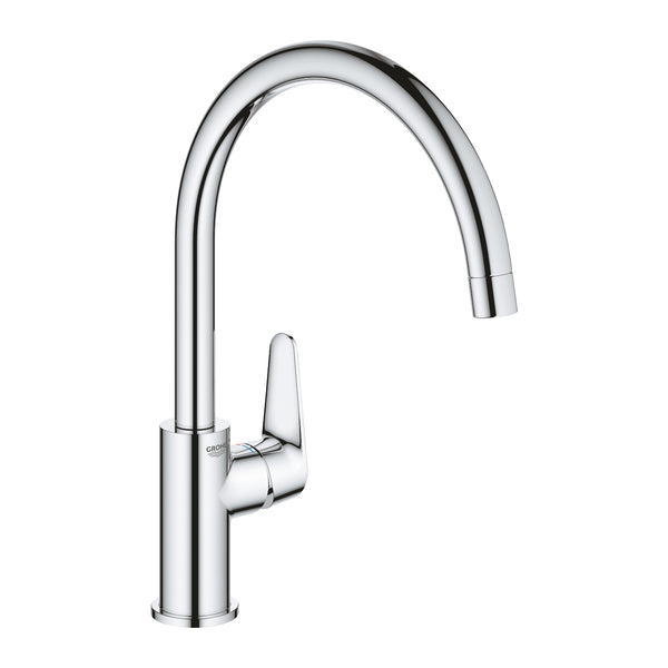 Grohe Bau Curve Tek Kumandalı Eviye Bataryası - 31536001