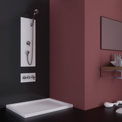 160x80x6 Diktörtgen Flat Duş Teknesi