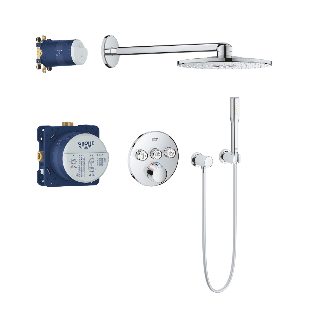 Grohe Smart Control Duş Seti - 34709000