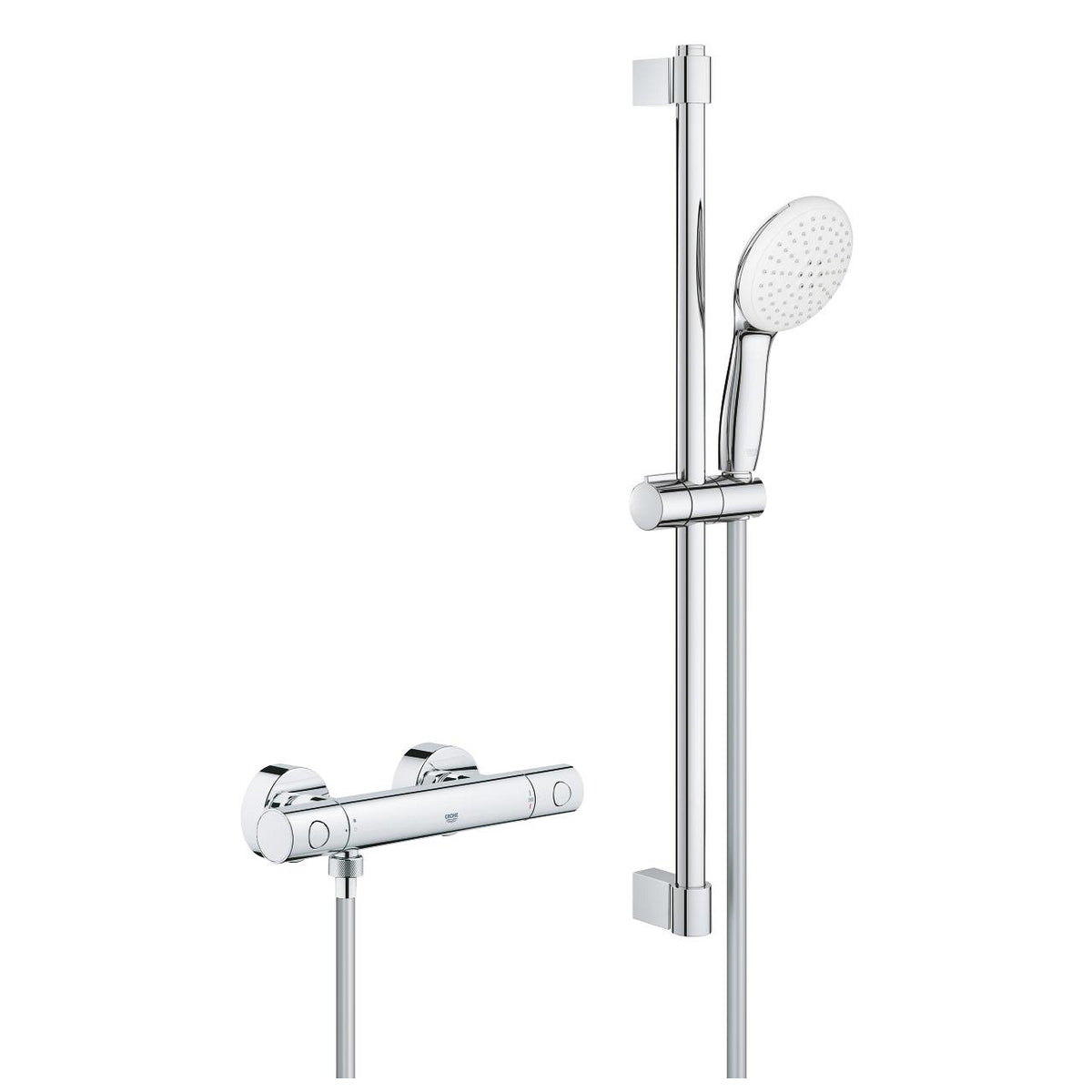Grohe Grohtherm 800  Cosmopolitan Termostatik Duş Bataryası - 34765000