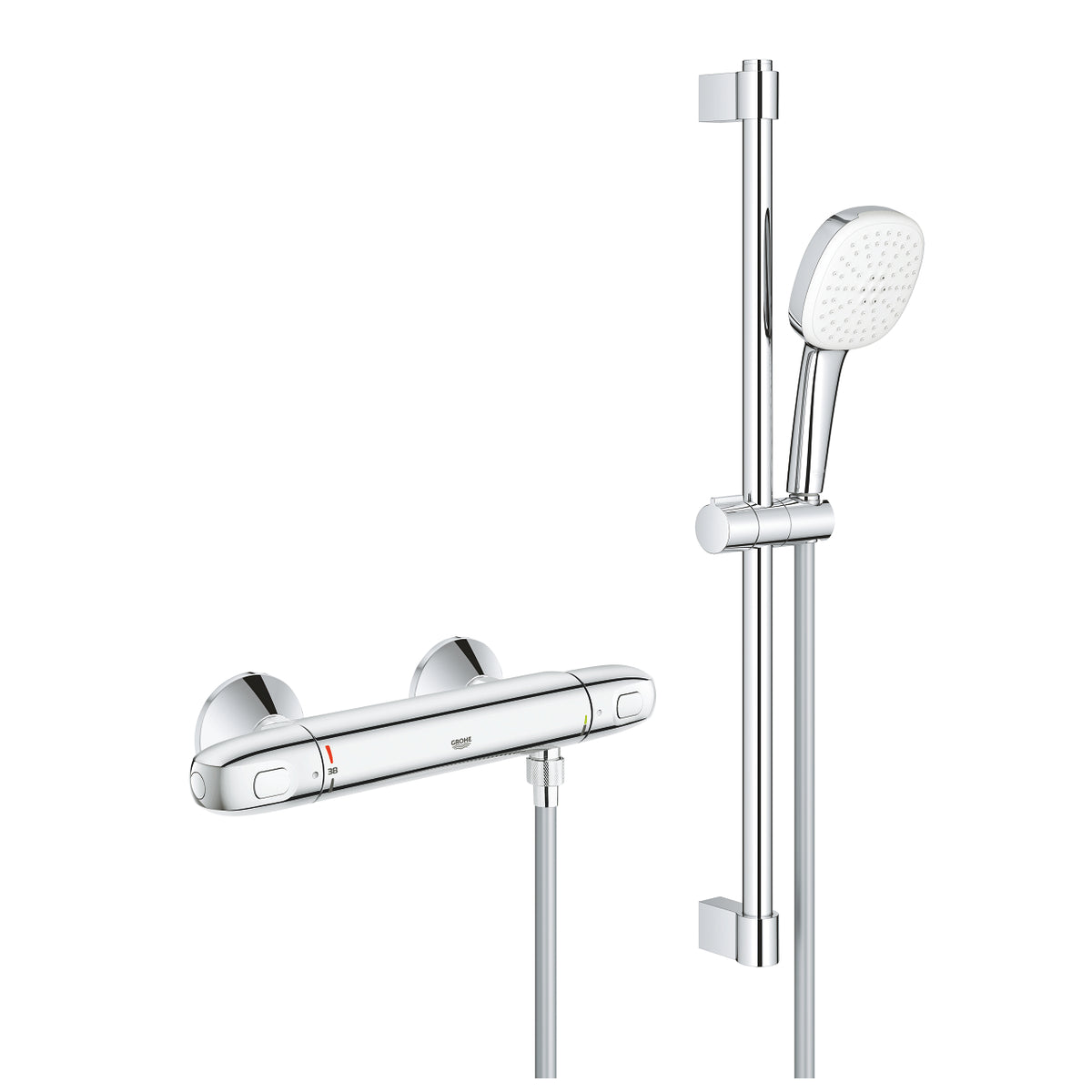 Grohe Grohtherm 1000 Termostatik Duş Bataryası - 34822005
