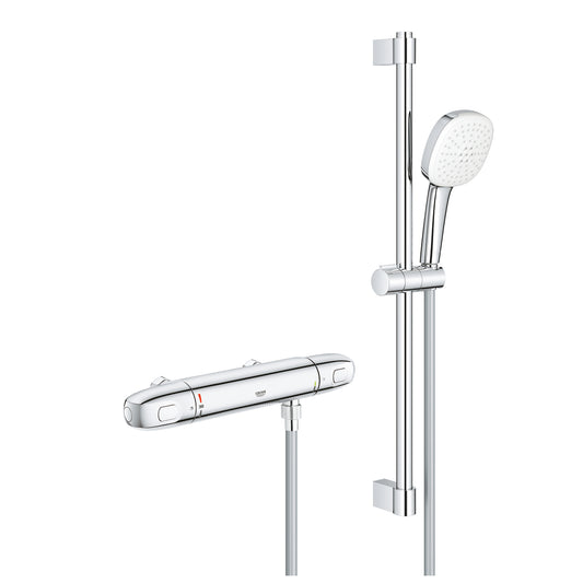 Grohe Grohtherm 1000 Termostatik Duş Bataryası - 34822005