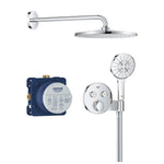 Grohe Grohtherm  Smart Control Concealed Shower System With  Rainshower  Mono 310 - 34866000