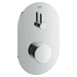 Grohe Eurosmart  Cosmopolitan  T Çift Su Girişli, Sıcaklık Sınırlayıcılı, Zaman Ayarlı Lavabo Bataryası - 36318000