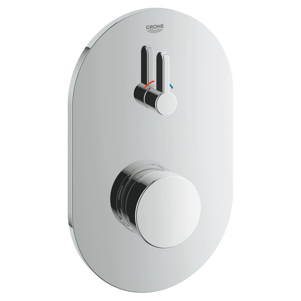 Grohe Eurosmart  Cosmopolitan  T Çift Su Girişli, Sıcaklık Sınırlayıcılı, Zaman Ayarlı Lavabo Bataryası - 36318000