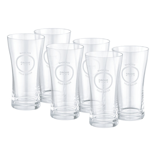 Grohe Blue verres à eau (6 pièces) - 40437000