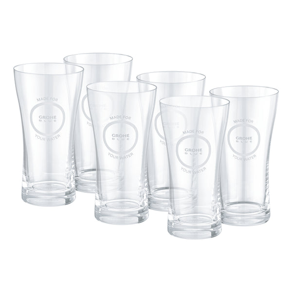Grohe G R O H E  Blue Water Glasses (6 Pieces) - 40437000
