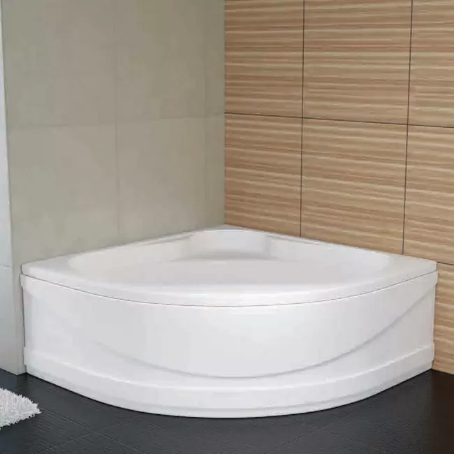 130x130x55 Oval Küvet