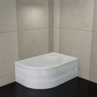 120x80x44 Asimetrik Sol Oturmalı Mini Küvet