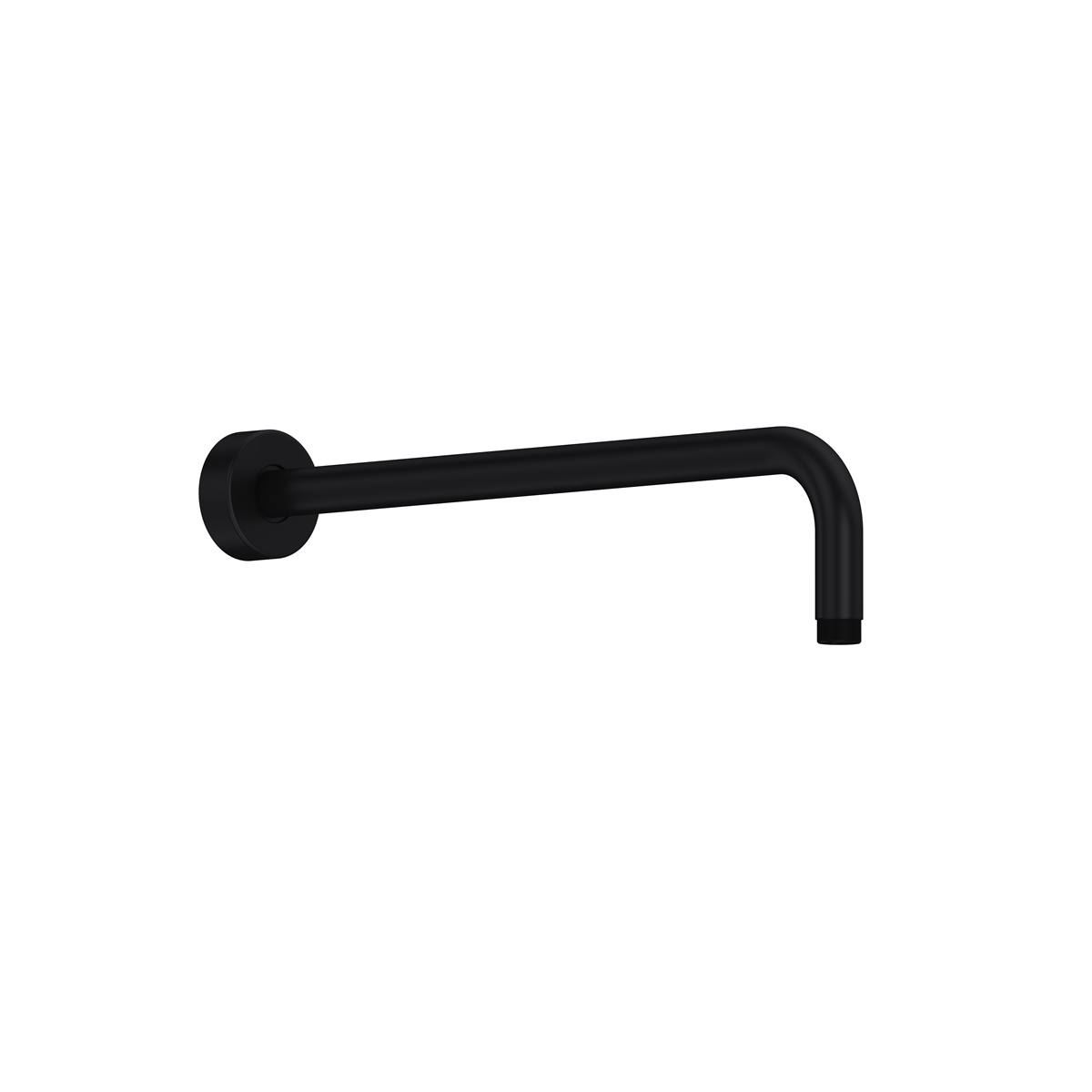 Bocchi Duvardan Tepe Duşu Kolu Yuvarlak 400 Mm - Mat Si̇yah - 5750-0003-AB