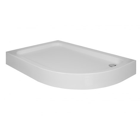 100x80x12 Asimetrik Monoblok Sol Duş Teknesi