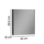 VitrA Base Aynalı Banyo Dolabı 66901