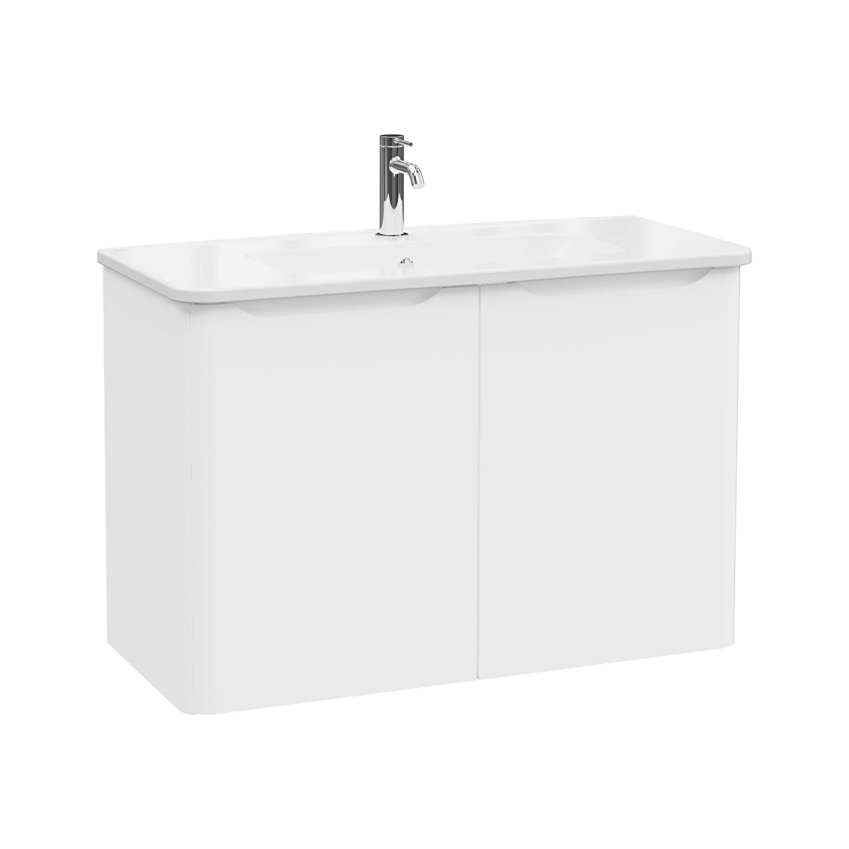 VitrA Integra دائري مغسلة خزانة 69862