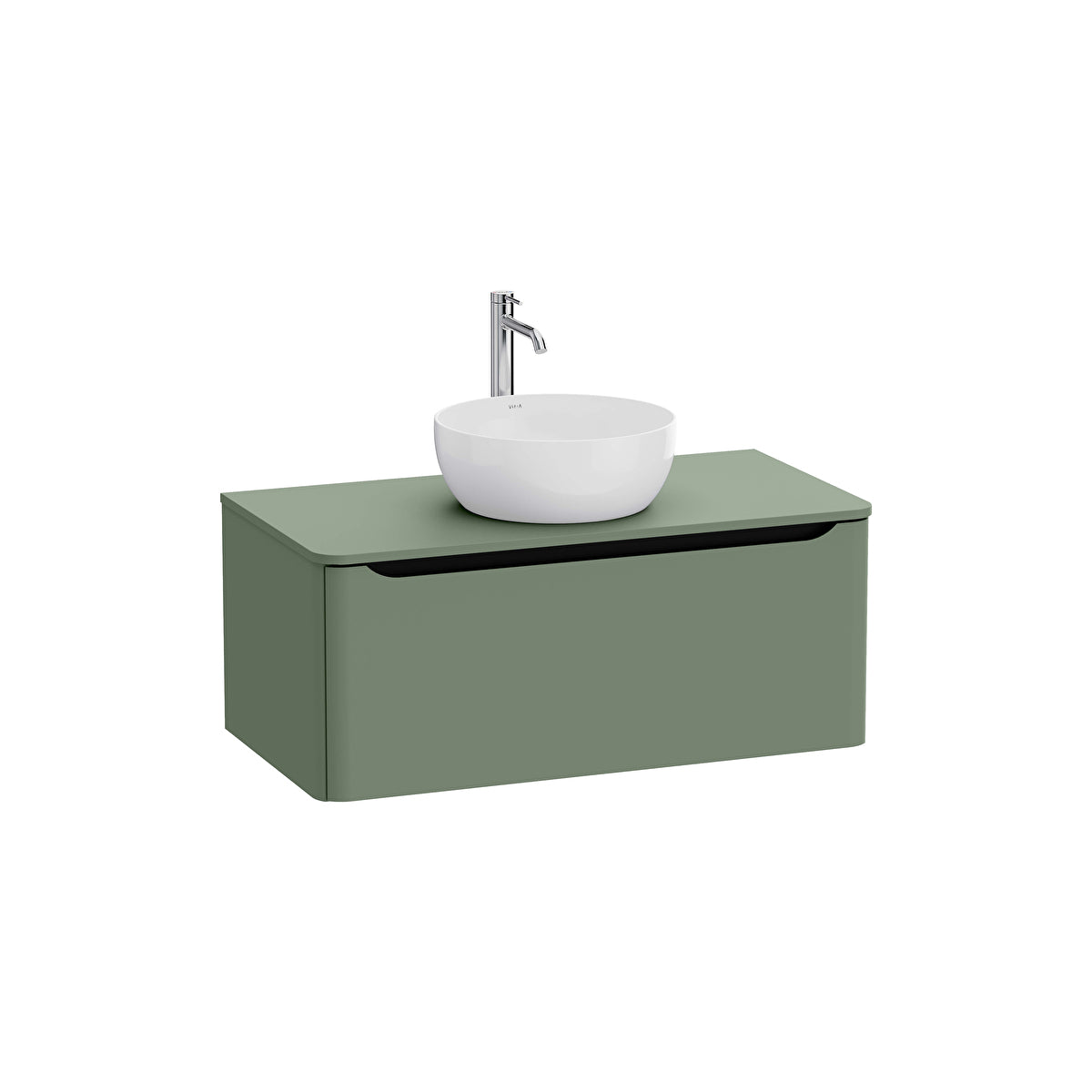 VitrA Integra Rond Lavabo Meuble 70055