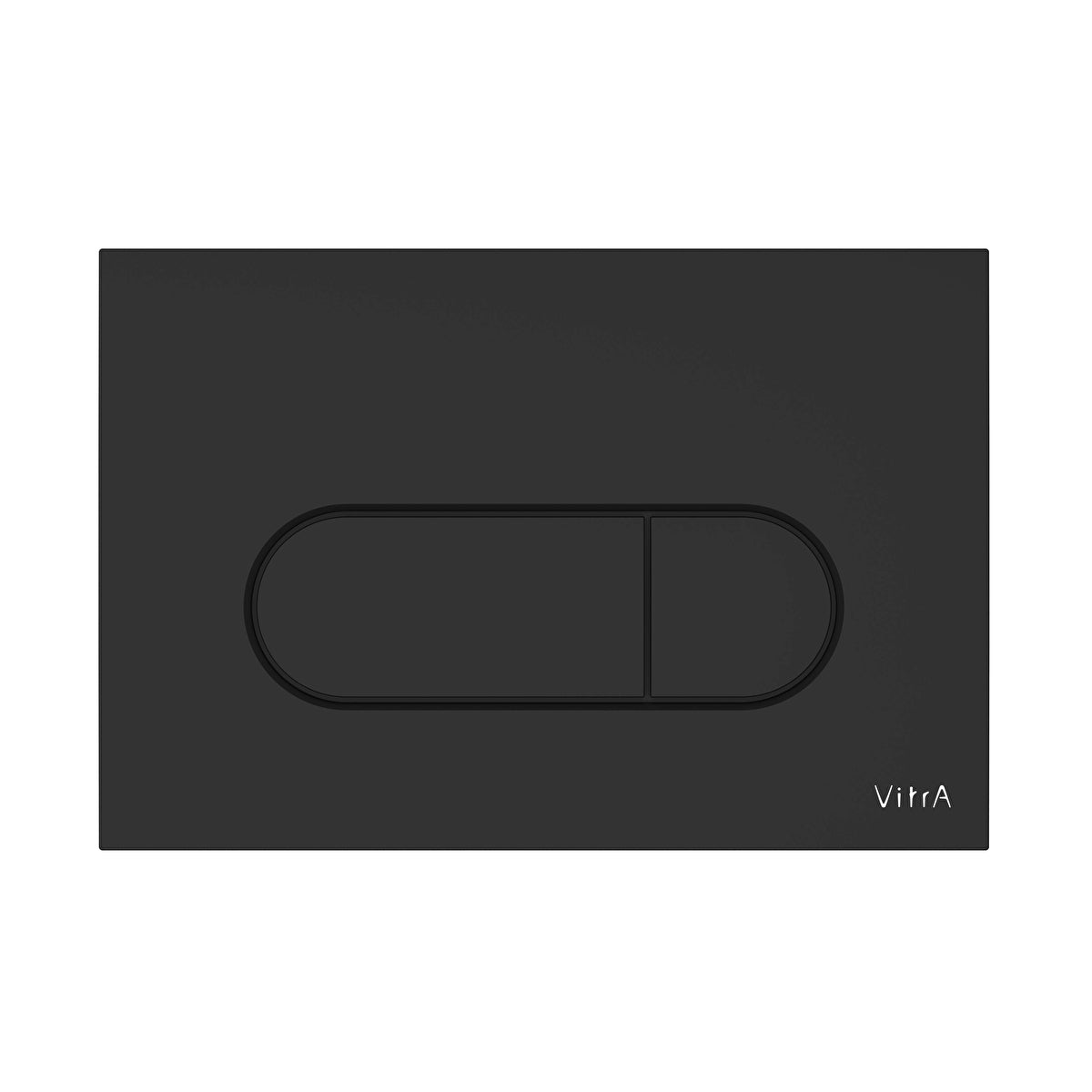 Plaque de commande VitrA Root Round, noir mat 740-2211