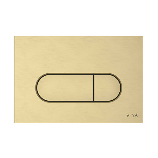 VitrA Root Round Kumanda Paneli, Fırçalı Altın 740-2225