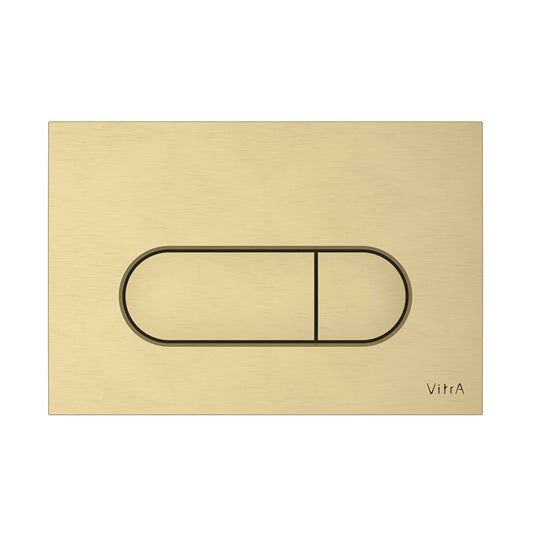VitrA Root Round Kumanda Paneli, Fırçalı Altın 740-2225