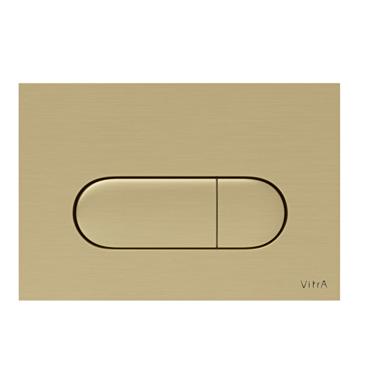 VitrA Root Round Kumanda Paneli, Fırçalı Altın 740-2225
