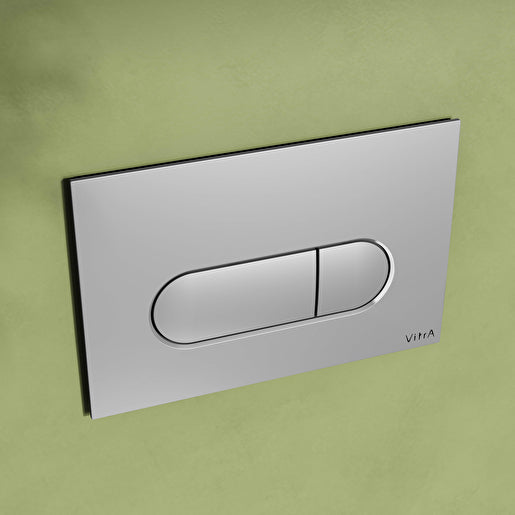 VitrA Root Round Kumanda Paneli, Parlak Krom 740-2280