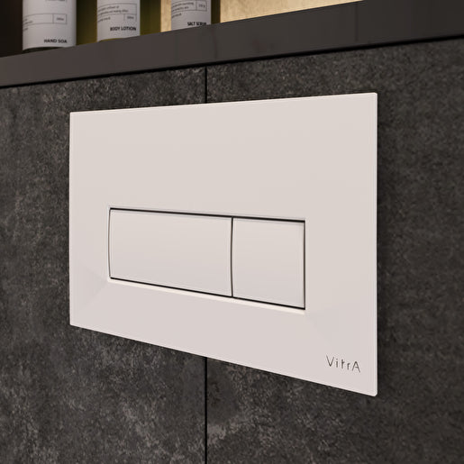 VitrA Root Square Kumanda Paneli, Parlak Beyaz 740-2300