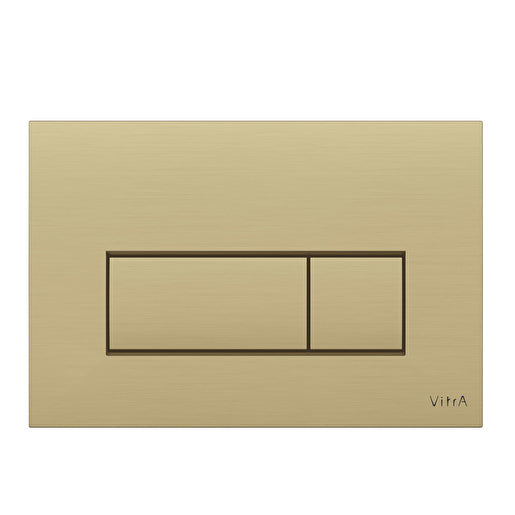 VitrA Root Square Kumanda Paneli, Fırçalı Altın 740-2325