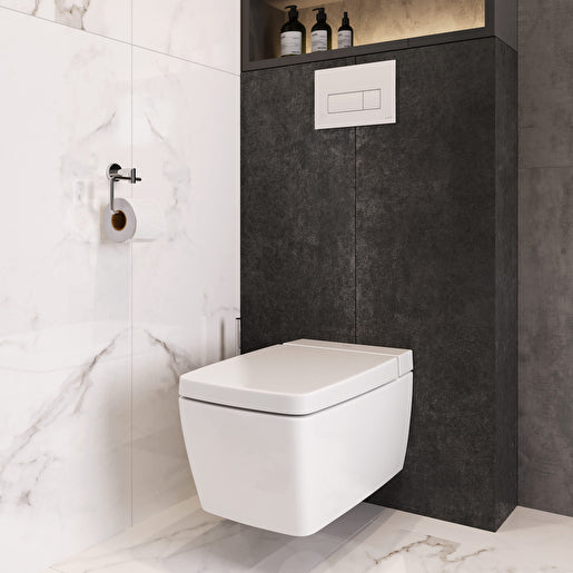 VitrA Root Square Kumanda Paneli, Parlak Beyaz 740-2300
