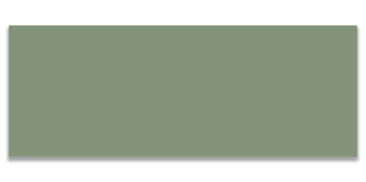 Art Mosaic Flat 10x30 / 4”x12” Sage Glossy Duvar Karosu