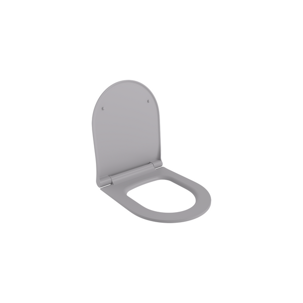Bocchi Pure Slim Klozet Kapaği - Mat Gri̇ - A0336-006