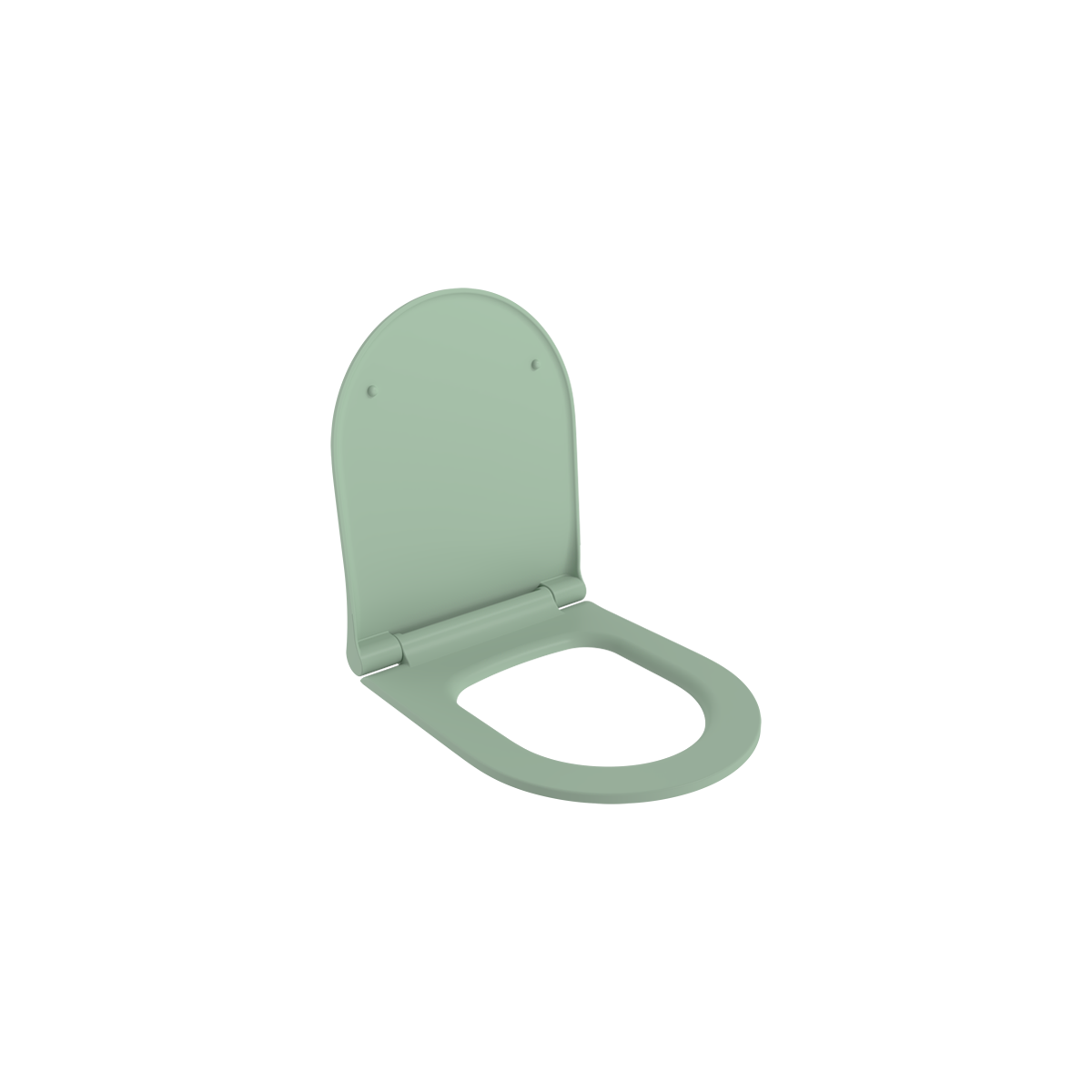 Bocchi Pure Slim Klozet Kapaği - Mat Mi̇nt Yeşi̇li̇ - A0336-033