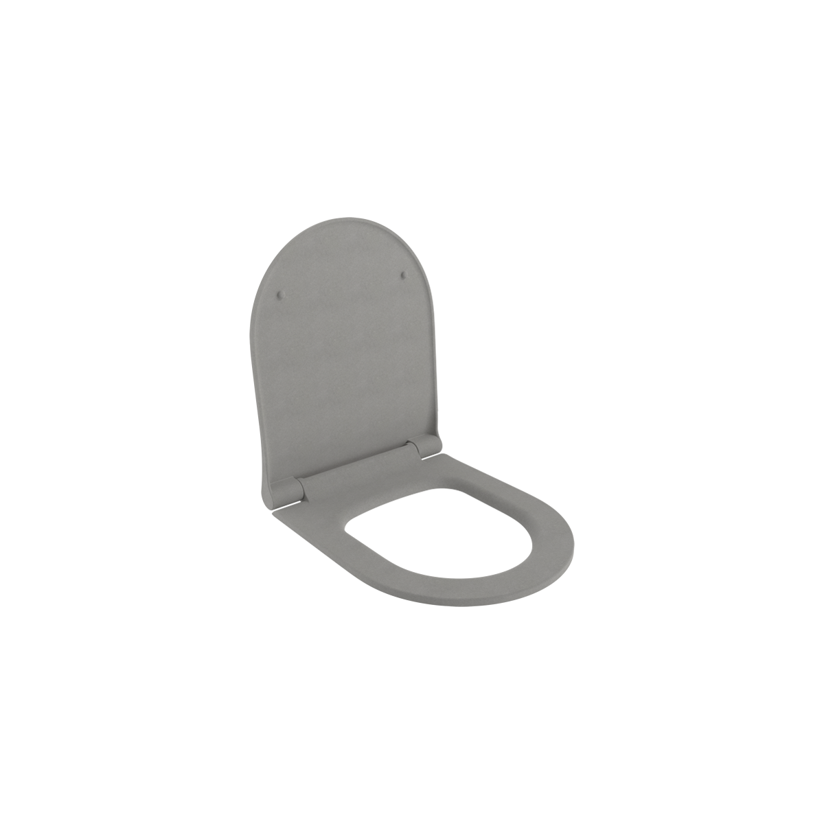 Bocchi Pure Slim Klozet Kapaği - Mat Beton - A0336-069