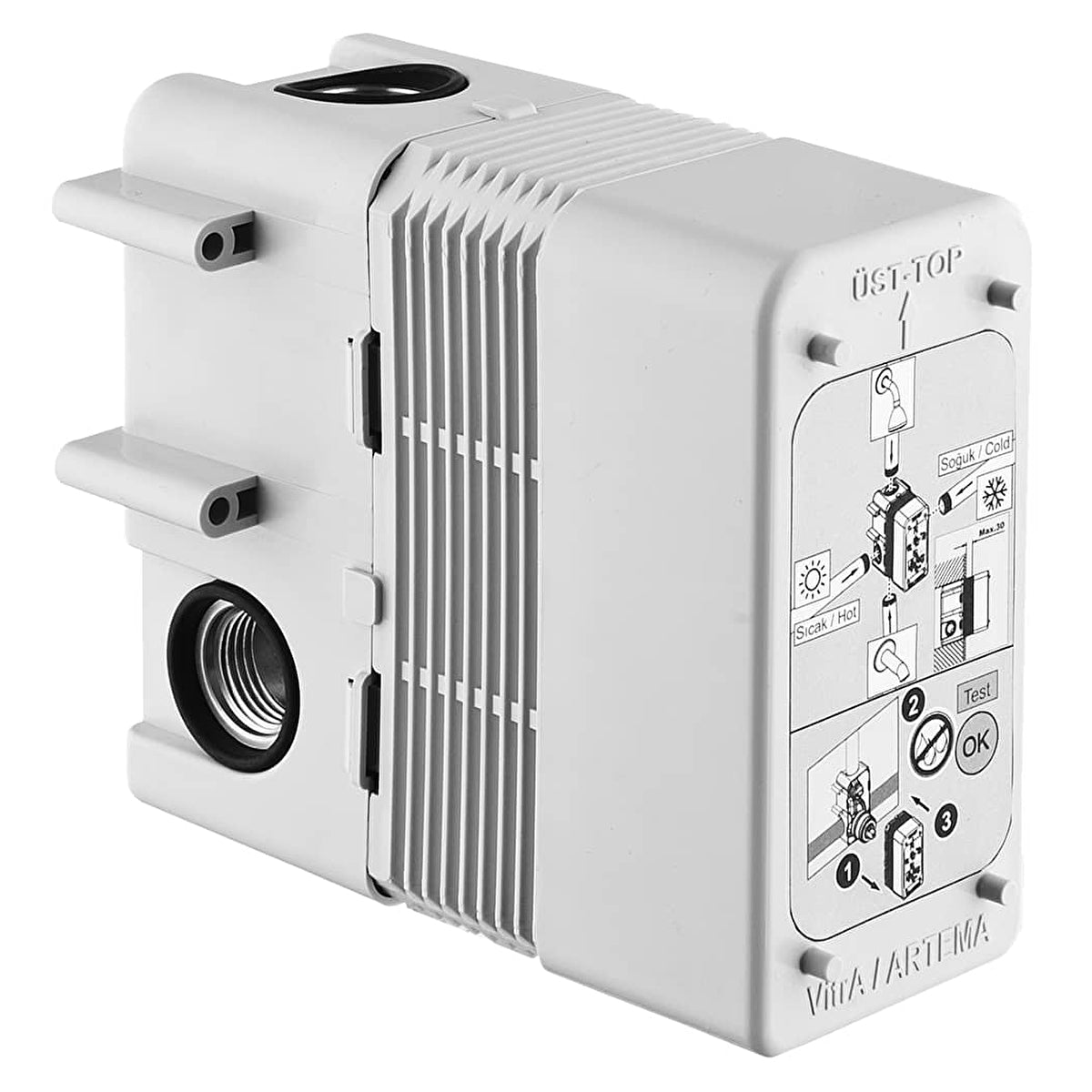 خلاط حمام جداري VitrA Minibox A41949
