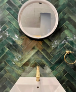 Art Mosaic Antic 7,5x30 / 3"x12"  Moss Glossy Duvar Karosu